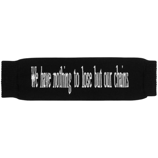 Chain Legwarmers Black